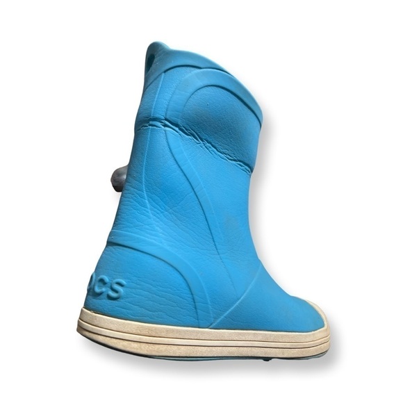 Kids' Crocs Bump It Rain Boot Sky Blue - Picture 4 of 15